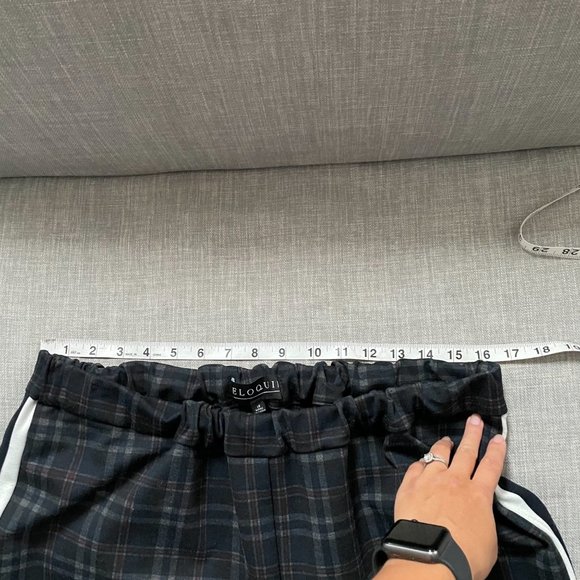 Eloquii Plaid High Rise Leggings Plus Size 18 - Picture 8 of 10